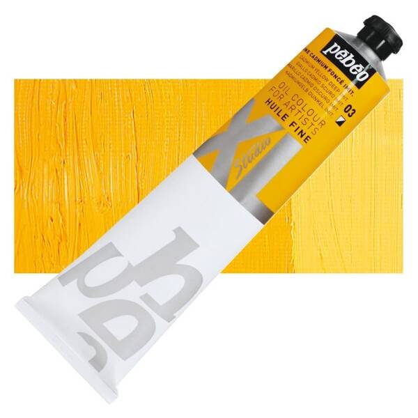 Pebeo Huile Fine Xl Yağlı Boya 200 Ml Cadmium Yellow Deep - 1