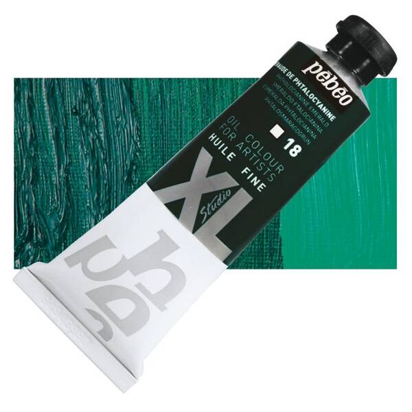 Pebeo Huile Fine Xl Yağlı Boya 37 Ml Phthalocyanin Emerald - 1