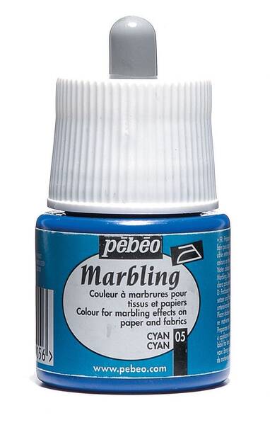 Pebeo Marbling Ebru Boy.45 Ml Şişe Cyan - 1