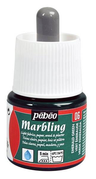 Pebeo Marbling Ebru Boy.45 Ml Şişe Emerald Green - 1