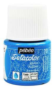 Pebeo - Pebeo Setacolor Glitter 45 Ml Şişe Aquamarine