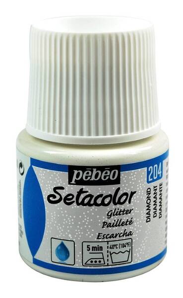 Pebeo Setacolor Glitter 45 Ml Şişe Diamond - 1