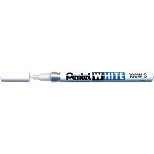 Pentel - Pentel Permanent Markör 1,5 mm Beyaz