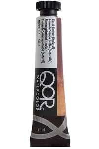 Qor Tüp Suluboya 11 Ml Seri 1 Burnt Sienna Natural - 3