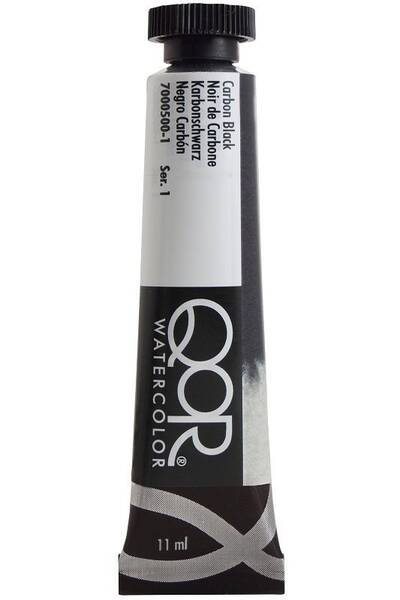 Qor Tüp Suluboya 11 Ml Seri 1 Carbon Black - 3