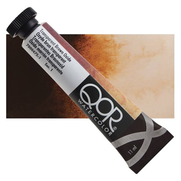 Qor Tüp Suluboya 11 Ml Seri 1 Transparent Brown Oxide - 1