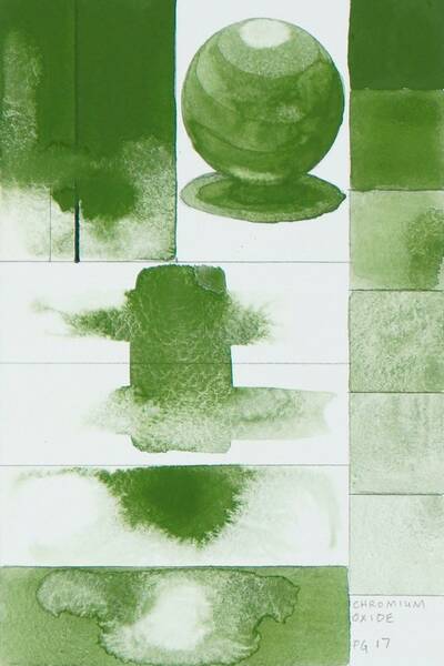 Qor Tüp Suluboya 11 Ml Seri 2 Chromium Oxide Green - 4