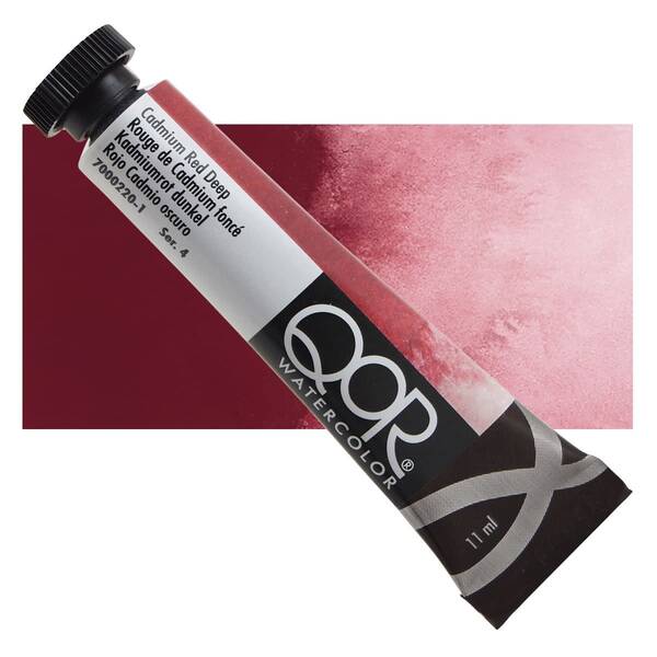 Qor Tüp Suluboya 11 Ml Seri 4 Cadmium Red Deep - 1