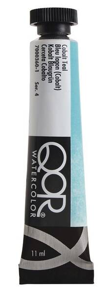 Qor Tüp Suluboya 11 Ml Seri 4 Cobalt Teal - 3