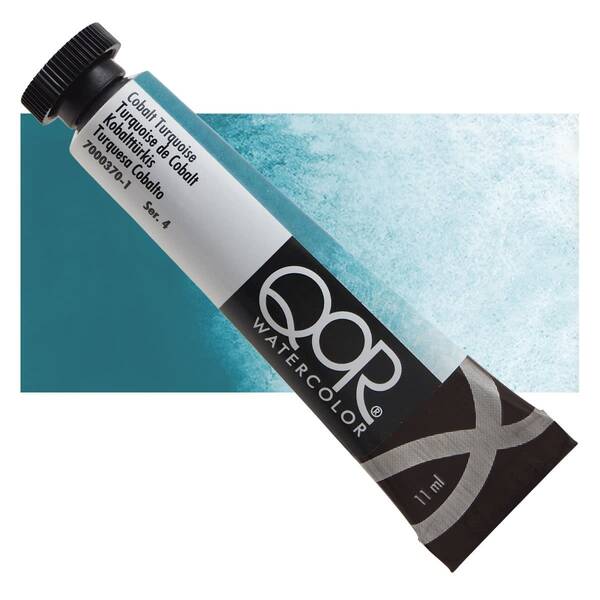 Qor Tüp Suluboya 11 Ml Seri 4 Cobalt Turquoise - 1