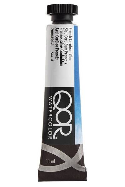 Qor Tüp Suluboya 11 Ml Seri 4 French Cerulean Blue - 3