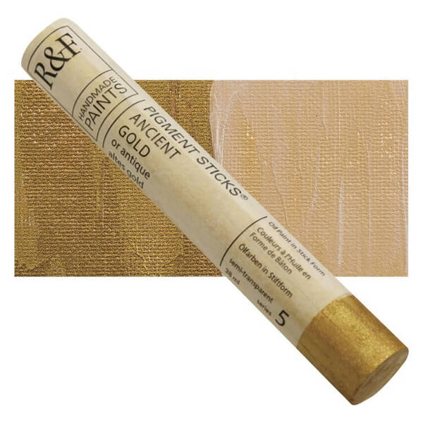 R&F - Pigment Stick 38ml Ancient Gold Çubuk Yağlı Boya