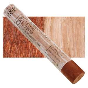 R&F - Pigment Stick 38ml Burnt Sienna Çubuk Yağlı Boya - R&F