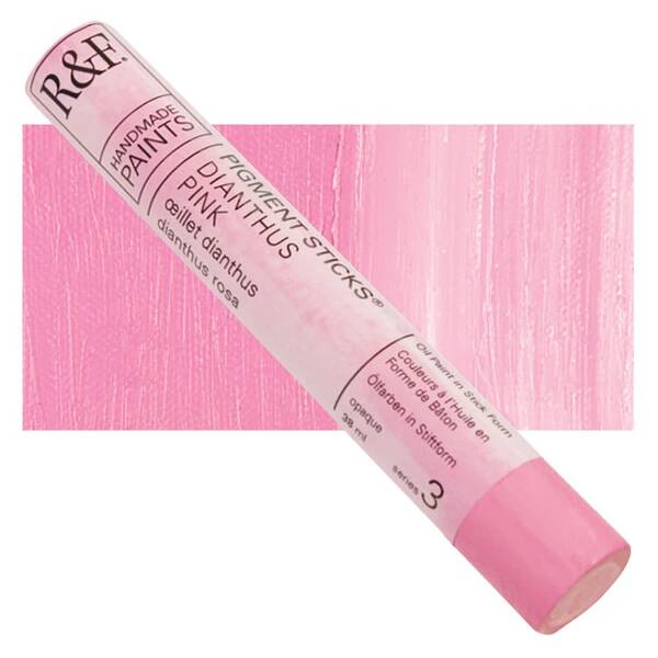 R&F - Pigment Stick 38ml Dianthus Pink Çubuk Yağlı Boya - 1