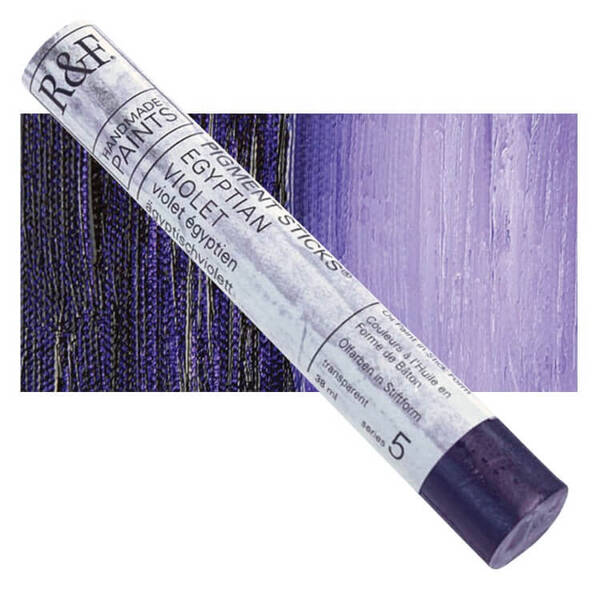 R&F - Pigment Stick 38ml Egyptian Violet Çubuk Yağlı Boya - 1