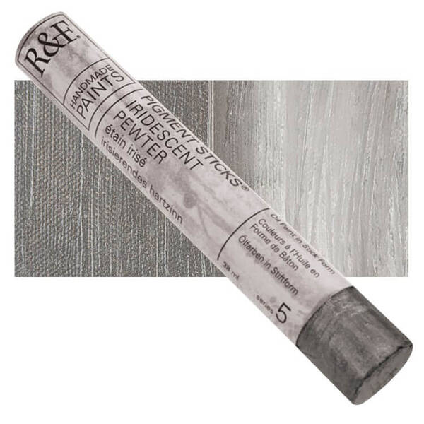 R&F - Pigment Stick 38ml Iridescent Pewter Çubuk Yağlı Boya - 1