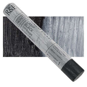 R&F - R&F - Pigment Stick 38ml Lamp Black Çubuk Yağlı Boya