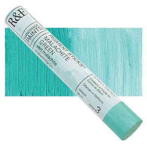 R&F - Pigment Stick 38ml Malachite Green Çubuk Yağlı Boya - R&F