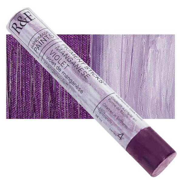 R&F - Pigment Stick 38ml Manganese Violet Çubuk Yağlı Boya - 1