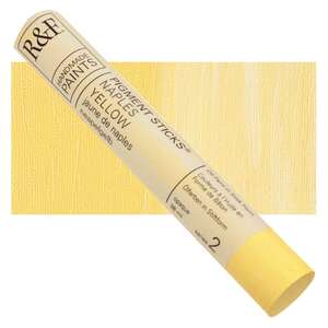 R&F - Pigment Stick 38ml Naples Yellow Çubuk Yağlı Boya - R&F