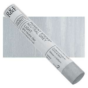 R&F - Pigment Stick 38ml Neutral Grey Light Çubuk Yağlı Boya - R&F