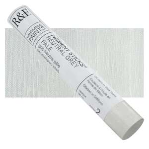 R&F - Pigment Stick 38ml Neutral Grey Pale Çubuk Yağlı Boya - R&F