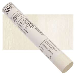 R&F - R&F - Pigment Stick 38ml Neutral White Çubuk Yağlı Boya