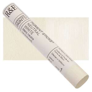 R&F - Pigment Stick 38ml Neutral White Çubuk Yağlı Boya - R&F