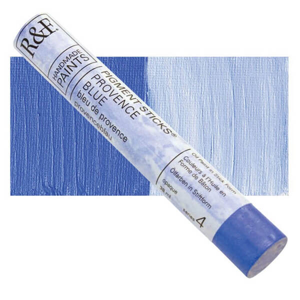 R&F - Pigment Stick 38ml Provence Blue Çubuk Yağlı Boya - 1