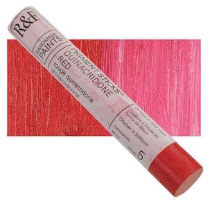 R&F - R&F - Pigment Stick 38ml Quinacridone Red Çubuk Yağlı Boya