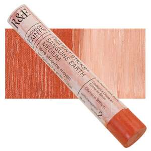 R&F - Pigment Stick 38ml Sanguine Earth Medium Çubuk Yağlı Boya - R&F