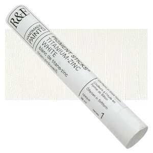 R&F - Pigment Stick 38ml Titanium Zinc White Çubuk Yağlı Boya - R&F