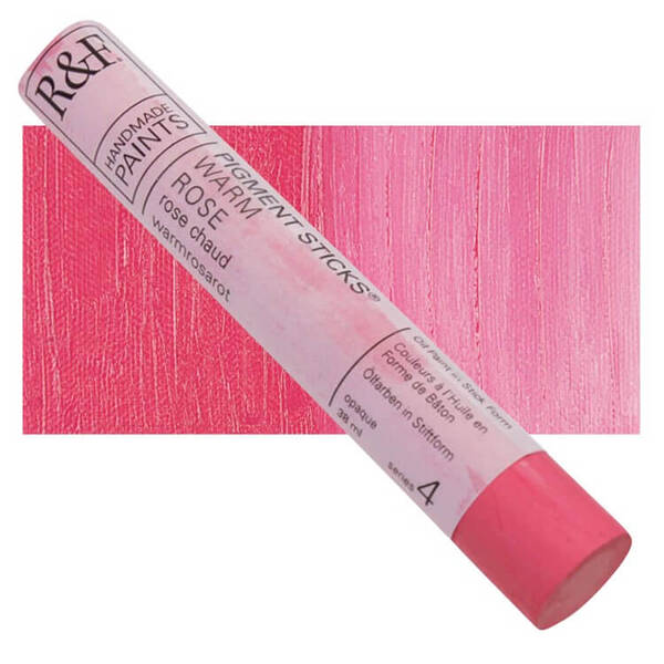 R&F - Pigment Stick 38ml Warm Rose Çubuk Yağlı Boya - 1