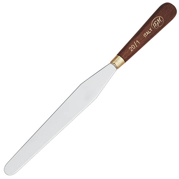 Rgm Lama Inox Manico Spatula No: 20-1 - 1