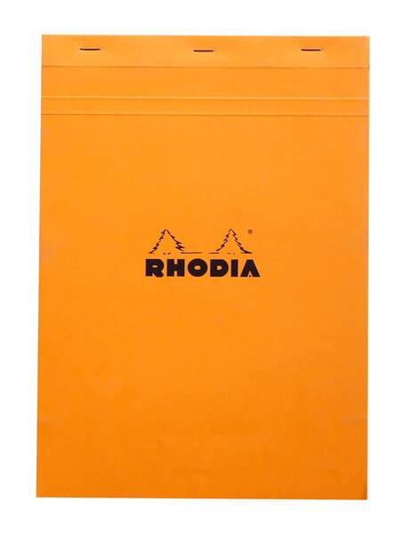 Rhodia Basic A4 Kareli Blok Turuncu Kapak 80 - 1