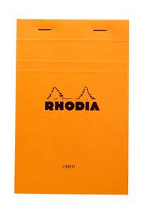 Rhodia - Rhodia R14600 Basic 11X17cm Çizgili Blok Turuncu