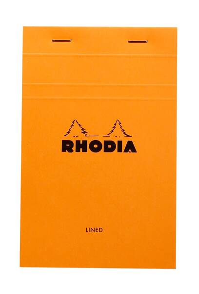 Rhodia R14600 Basic 11X17cm Çizgili Blok Turuncu