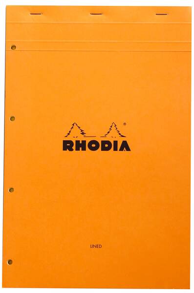 Rhodia Ra119660 Basic 21X31,8cm Çizgil Blok Turuncu Kapak