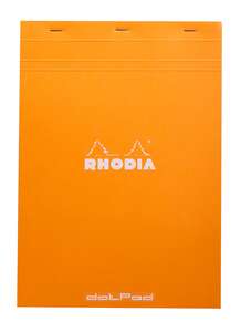 Rhodia - Rhodia Ra18558 Basic A4 Dot(Noktalı) Blok Turuncu Kapak