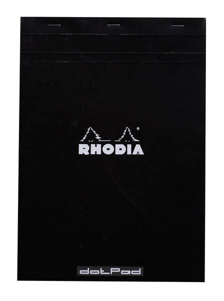 Rhodia Ra18559 Basic A4 Dot(Noktalı) Blok Siyah Kapak