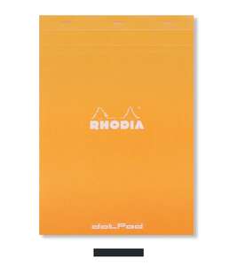 Rhodia - Rhodia Ra19559 Basic 21X31,8 Dot(Noktalı) Blok Siyah Kapak