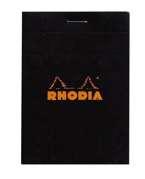 Rhodia Rb112009 Basic A7 Kareli Blok Siyah Kapak - 1