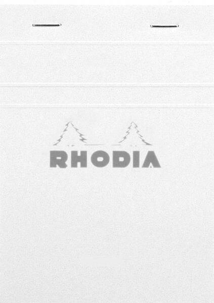 Rhodia Rb13201 Basic A6 Kareli Blok Beyaz Kapak