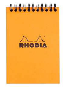 Rhodia - Rhodia Rb13500 Basic 7,5X10,5Cm Kareli Blok Turuncu Kapak