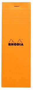 Rhodia - Rhodia Rb8200 Basic 7,4X21cm Kareli Blok Turuncu Kapak