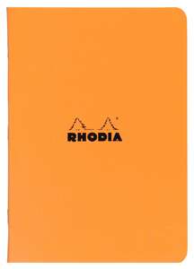 Rhodia - Rhodia Rd119168 Basic A4 Çizgili Defter Turuncu Kapak