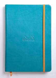 Rhodia - Rhodia Rp118727 Hardcover A5 Çizgisiz Defter Turquoise