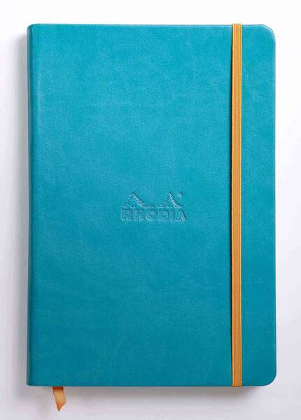 Rhodia Rp118727 Hardcover A5 Çizgisiz Defter Turquoise
