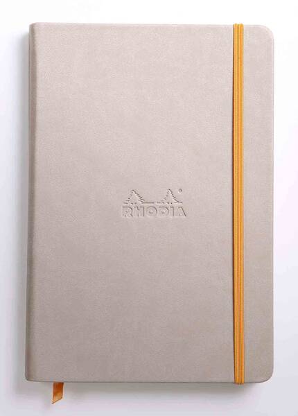Rhodia Rp118745 Hardcover A5 Çizgili Defter Beige