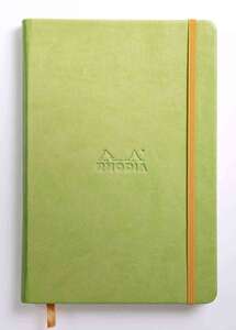 Rhodia - Rhodia Rp118746 Hardcover A5 Çizgili Defter Anise Green
